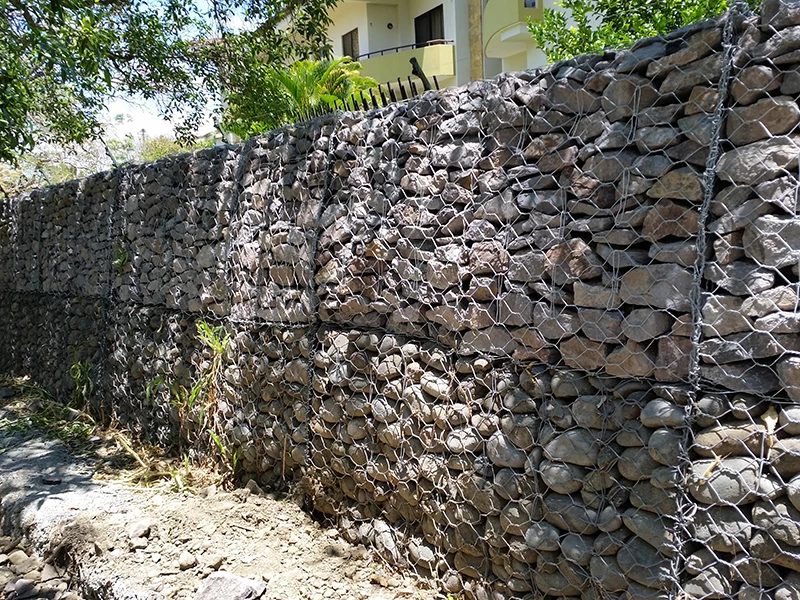 Muro De Gaviones Y Draga Rio Condominio Avalon